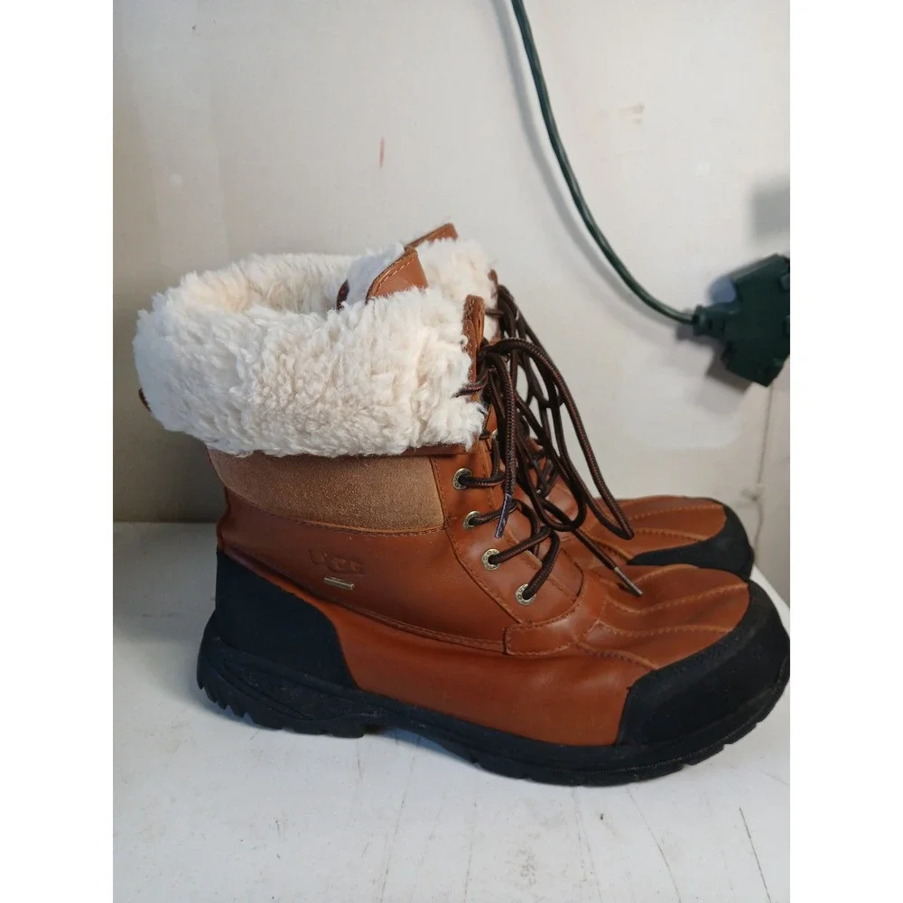 Ugg butte Waterproof snow boots winter leather mens size‎ 11
